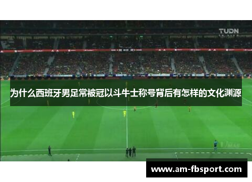 为什么西班牙男足常被冠以斗牛士称号背后有怎样的文化渊源 为什么西班牙男足常被冠以斗牛士称号背后有怎样的文化渊源