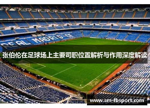 张伯伦在足球场上主要司职位置解析与作用深度解读